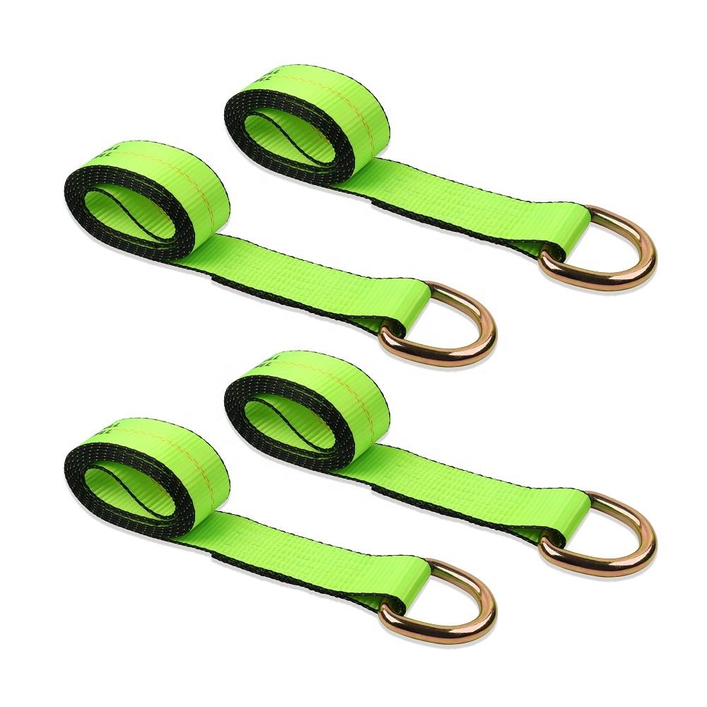 Wheel Lift D Strap 9 ft Long x 2 “ Wide (4pcs)