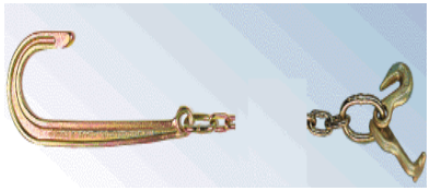 [ERSBA11670N] Chain 10ft 70 Grade w J Hook, T Hook, Grab Hook