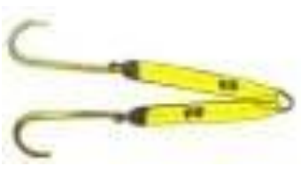 [ERSBA11-8CL] V Strap w/15 in J Hook