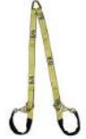 [ERSBA11-VAS4-4] Axle V Strap Assembly 4’